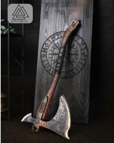 Kratos Leviathan Axe - Metal Replica with Glow-in-the-Dark Runes