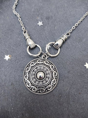 Steel Valkyaire Choker Viking Maiden Necklace