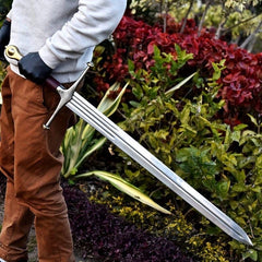 Wonder Woman: God Killer Sword Replica – 40" High Carbon Steel Amazonian Blade with Dragon Hilt & Ancient Engravings