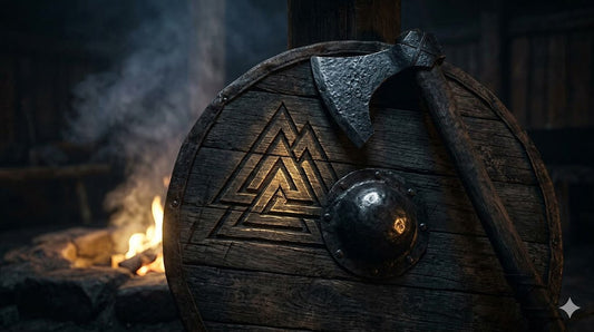 Viking heros in a frame