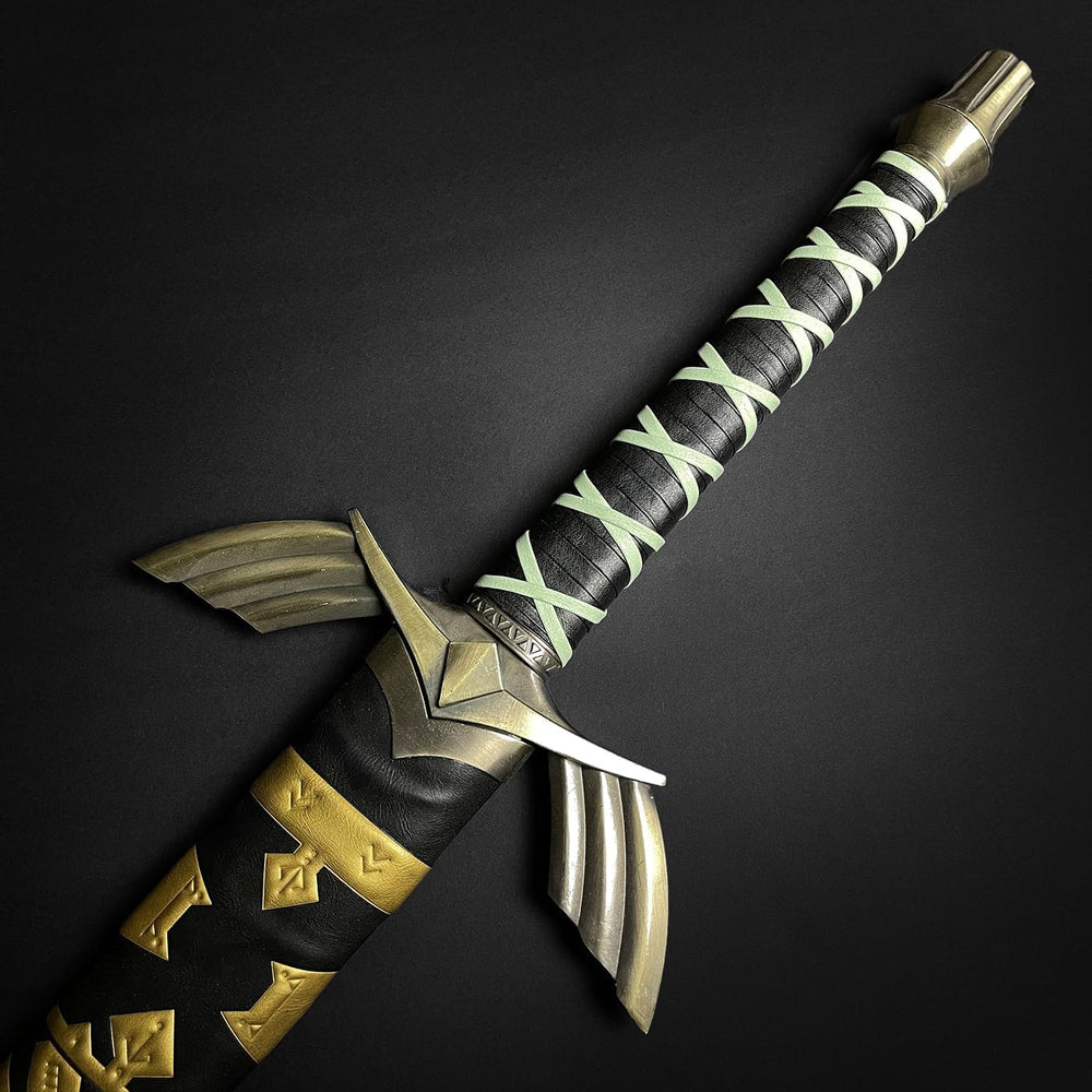 VW-73 Hand Forged Legend of Zelda Master Skyward Replica, Sword, Gift for her, Gentlemen Gift, Christmas Gift - Valknut Warriors