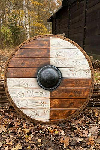 VW-10 Viking Round Shield oakfang shield 24" - Valknut Warriors