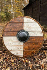 VW-10 Viking Round Shield oakfang shield 24" - Valknut Warriors