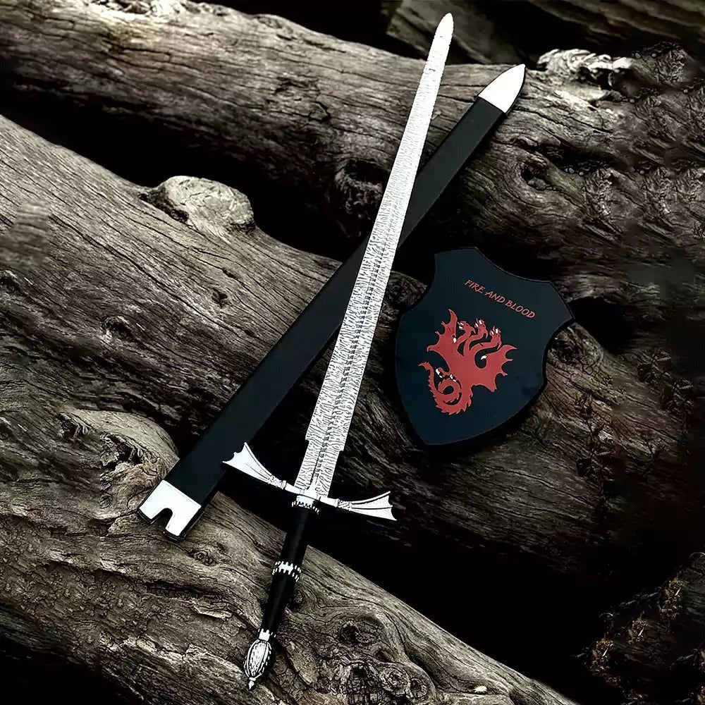 Damascus Steel  House of the Dragons replica sword | Game of Thrones | Dark Sister Sword Replica