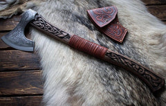 Premium Wikingeraxt | Handgemachte Wikingeraxt | Axt für Herren