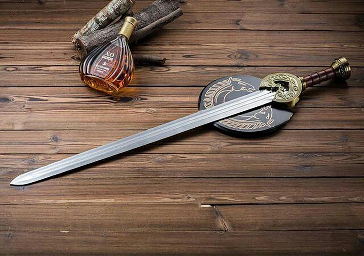 VW-12 Authentic replica Viking sword- "Ice Storm", Groomsmen Gift, Christmas Gift - Valknut Warriors