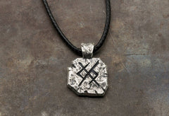 Eternal Love Viking Couple Necklace