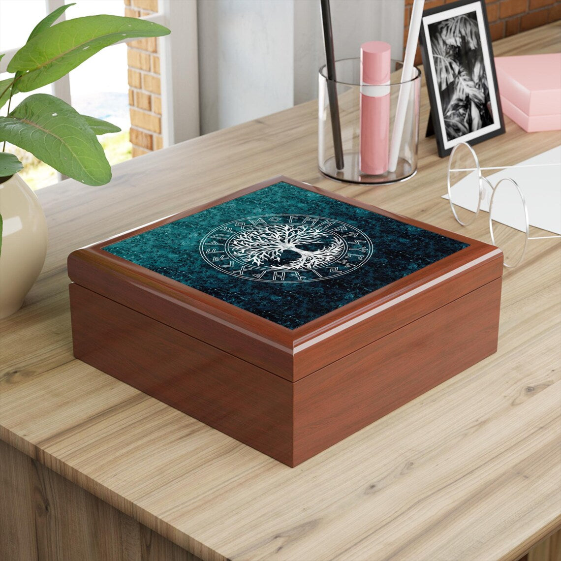 YGGDRASIL Design, Nordischer Baum des Lebens Aufbewahrungsbox