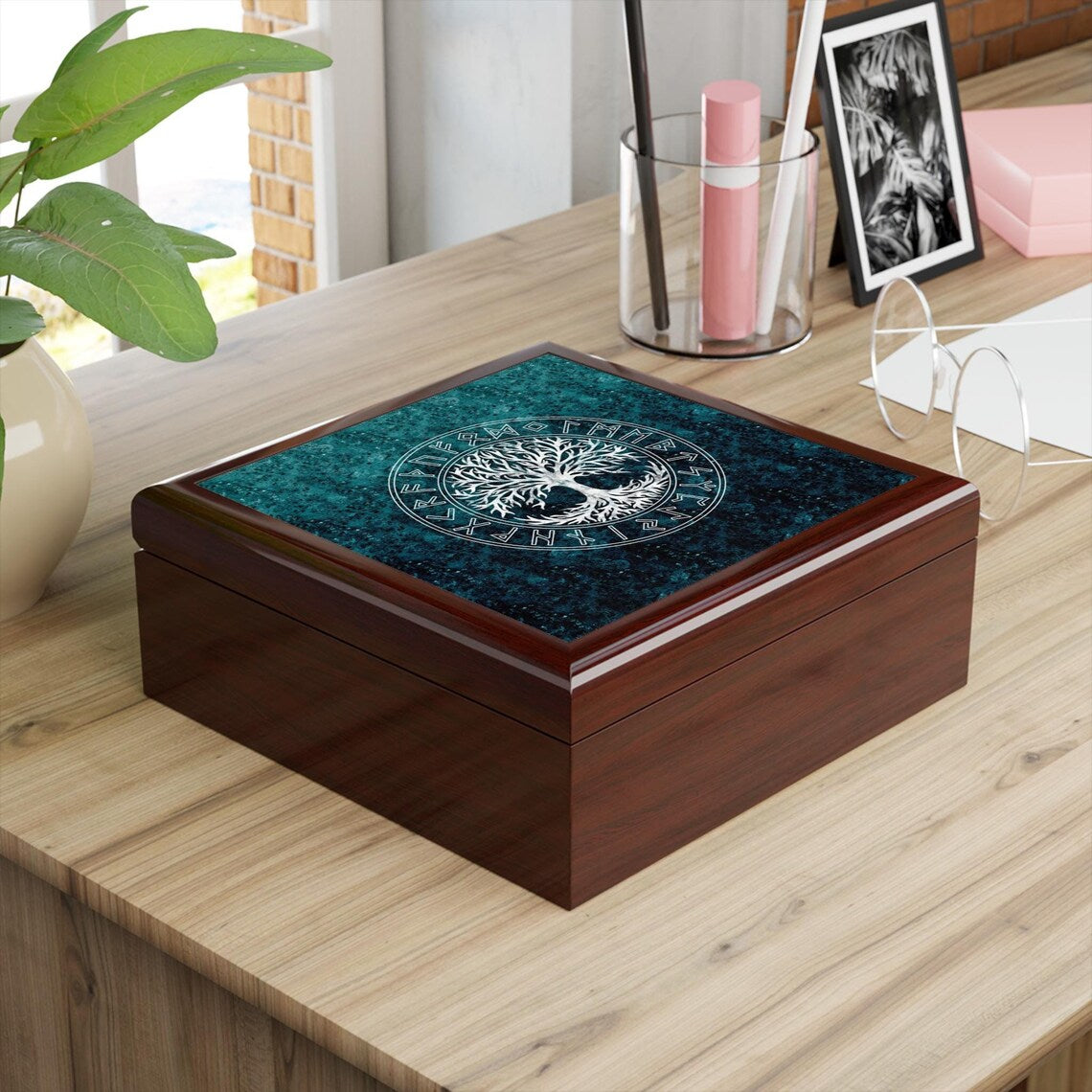YGGDRASIL Design, Nordischer Baum des Lebens Aufbewahrungsbox