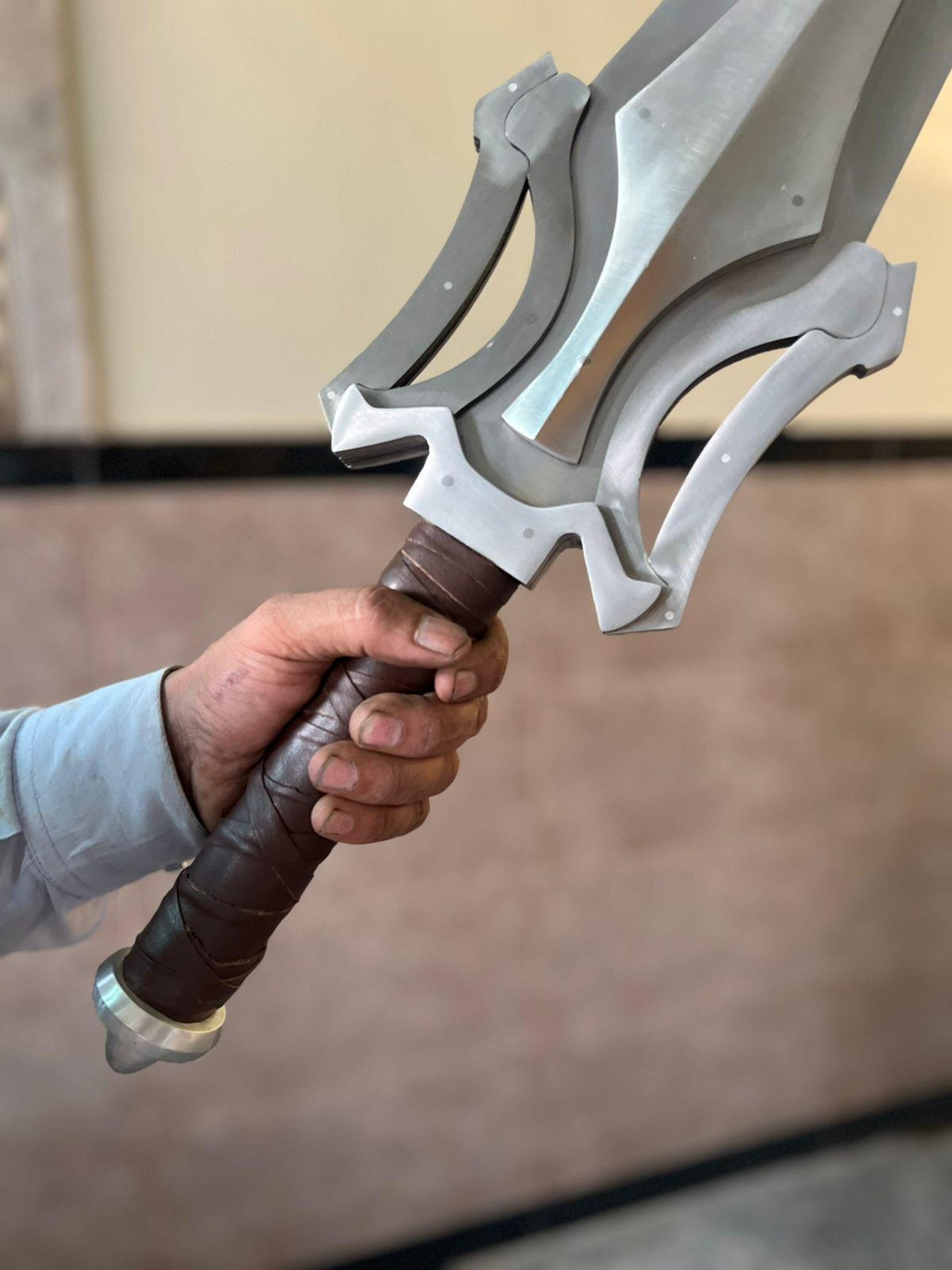 Handgefertigtes He-Man Power Schwert – Edelstahl-Nachbildung mit Scheide