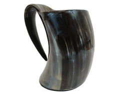 Natural Bull Horn Mug, Viking Drinkware, Gamer Gift