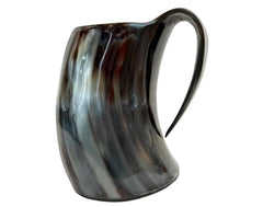 Natural Bull Horn Mug, Viking Drinkware, Gamer Gift