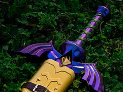 The Legend of Zelda Master Sword Replica with Scabbard | Real Metal Cosplay Sword