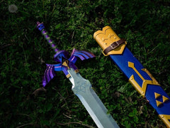 The Legend of Zelda Master Sword Replica with Scabbard | Real Metal Cosplay Sword