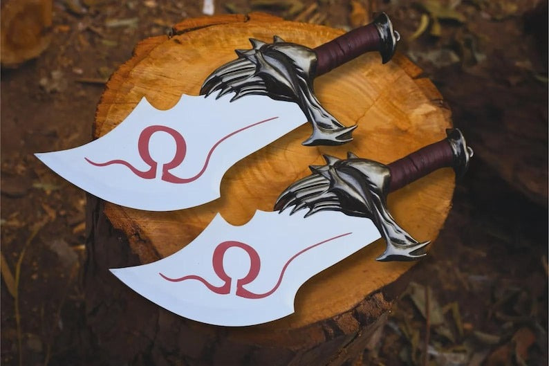 God of War Blades of Chaos – Stainless Steel Kratos Cosplay Swords Replica