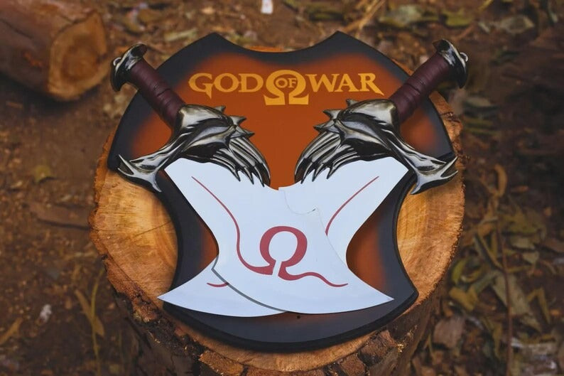 God of War Blades of Chaos – Stainless Steel Kratos Cosplay Swords Replica