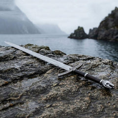 Custom Handmade Witch-King Angmar Sword Replica – Dark Fury Ringwraith Display Sword | Halloween & Special Occasion Gift