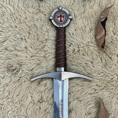 Knights Templar Accolade Sword Replica – Medieval Crusader Collectible Knight Sword