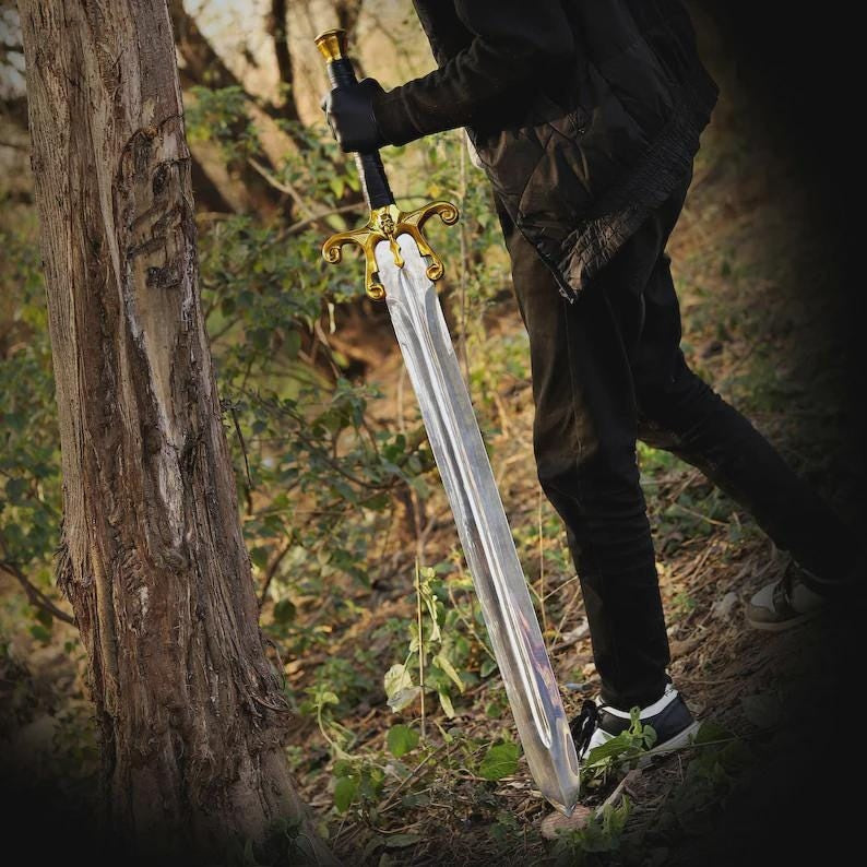 Conan's Atlantean Barbarian Sword – High Carbon Steel Replica