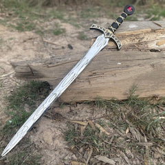 Throne of Glass Goldryn Sword Replica – Athril Fantasy Sword | Stainless Steel Blade & Rosewood Handle