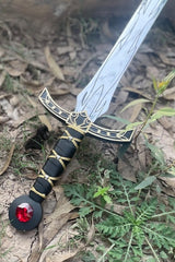 Throne of Glass Goldryn Sword Replica – Athril Fantasy Sword | Stainless Steel Blade & Rosewood Handle