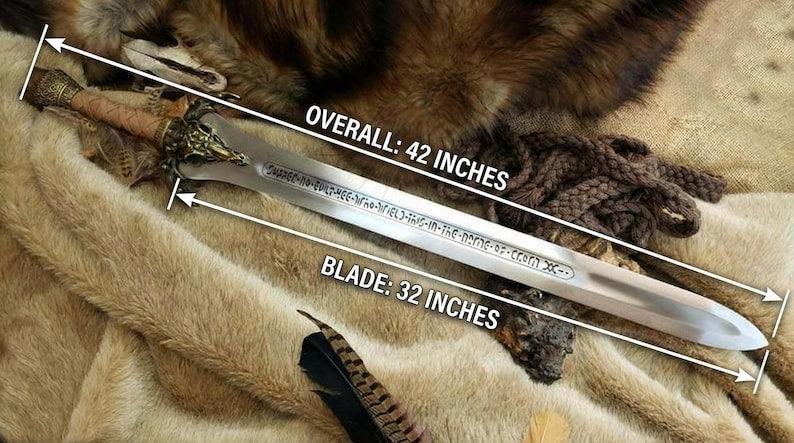 Conan the Barbarian Atlantean Sword - Handmade Father's Sword Replica