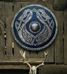 Valhalla Sea Dragon Jormungandar Warrior shield