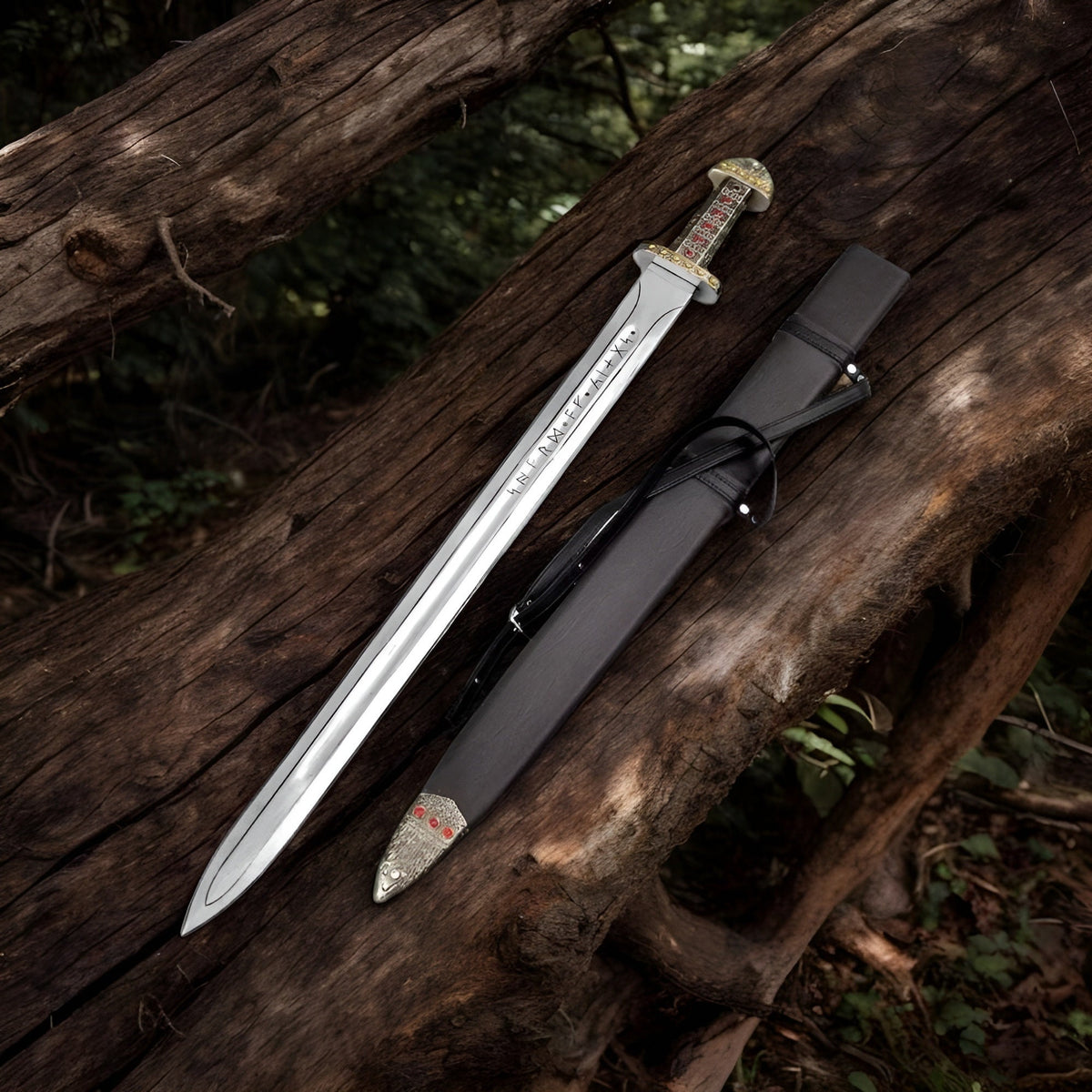 VW-24 Viking Sword of Ragnar Lothbrok- Authentic Replica Vikings Sword, Gentlemen Gift, Groomsmen Gift, Christmas Gift